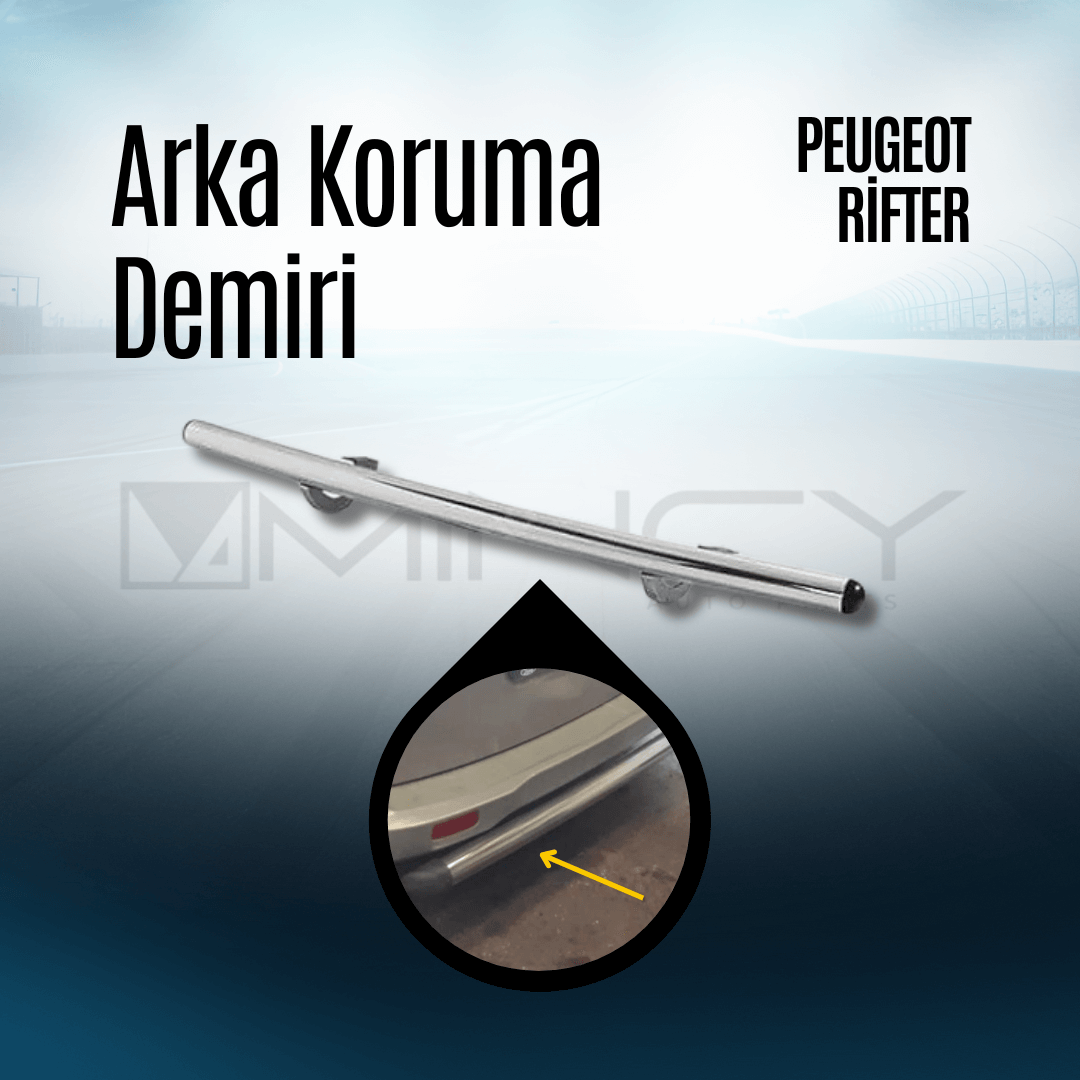 Arka Koruma Demiri Peugeot Rifter